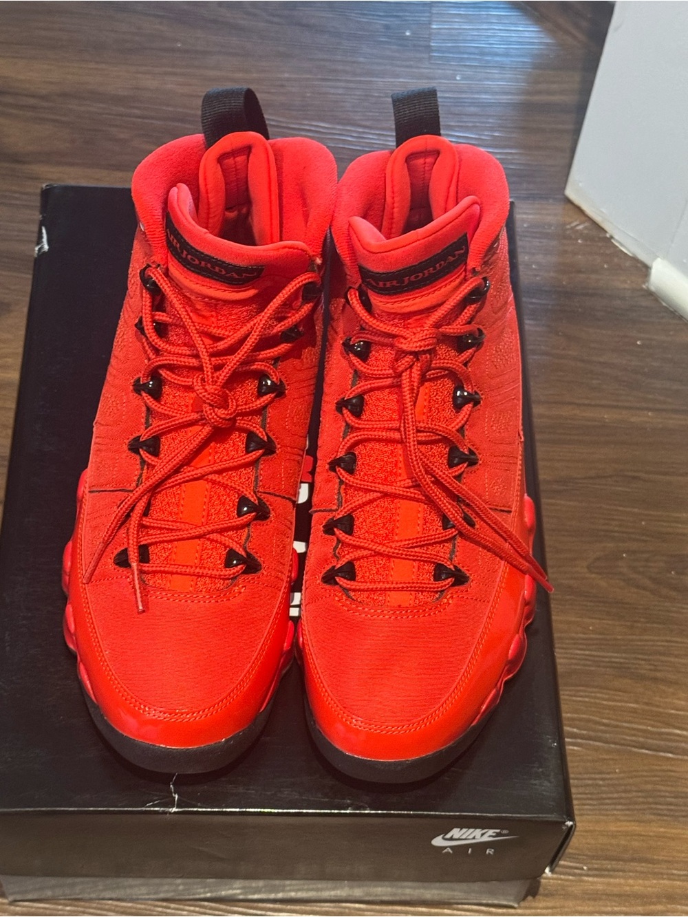 Nike Jordans Retro 9 Chili Red